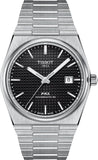 Buy Shop Tissot PRX Powermatic 80 Black Dial Silver Steel Strap Watch For Men - T137.407.11.051.00 USA Online