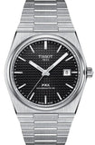 Buy Shop Tissot PRX Powermatic 80 Black Dial Silver Steel Strap Watch for Men - T137.407.11.051.00 USA Online