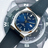Tissot PRX Powermatic 80 Blue Dial Black Rubber Strap Watch for Men - T137.407.17.041.00