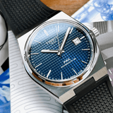 Tissot PRX Powermatic 80 Blue Dial Black Rubber Strap Watch for Men - T137.407.17.041.00