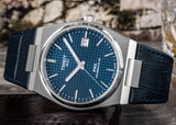 Buy Shop Tissot PRX Powermatic 80 Blue Dial Blue Leather Strap Watch for Men - T137.407.16.041.00 USA Online