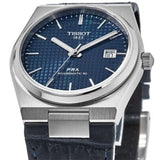 Buy Shop Tissot PRX Powermatic 80 Blue Dial Blue Leather Strap Watch for Men - T137.407.16.041.00 USA Online