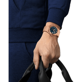 Buy Shop Tissot PRX Powermatic 80 Blue Dial Rose Gold Steel Strap Watch for Men - T137.407.33.041.00 USA Online