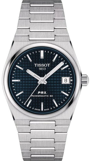 Buy Shop Tissot PRX Powermatic 80 Blue Dial Silver Steel Strap Watch for Men - T137.207.11.041.00 USA Online