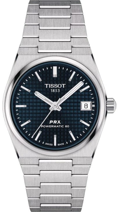 Buy Shop Tissot PRX Powermatic 80 Blue Dial Silver Steel Strap Watch for Men - T137.207.11.041.00 USA Online