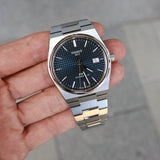 Buy Shop Tissot PRX Powermatic 80 Blue Dial Silver Steel Strap Watch for Men - T137.407.11.041.00 USA Online