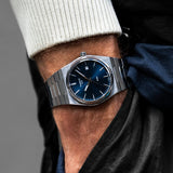 Buy Shop Tissot PRX Powermatic 80 Blue Dial Silver Steel Strap Watch for Men - T137.407.11.041.00 USA Online