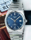 Buy Shop Tissot PRX Powermatic 80 Blue Dial Silver Steel Strap Watch For Men - T137.407.11.041.00 USA Online