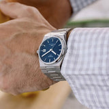 Buy Shop Tissot PRX Powermatic 80 Blue Dial Silver Steel Strap Watch For Men - T137.407.11.041.00 USA Online