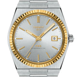 Buy Shop Tissot PRX Powermatic 80 Gold Automatic Silver Dial Silver Steel Strap Watch for Men - T931.407.41.031.01 USA Online