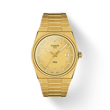 Buy Shop Tissot PRX Powermatic 80 Gold Dial Gold Steel Strap Watch for Men - T137.207.33.021.00 USA Online