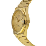 Buy Shop Tissot PRX Powermatic 80 Gold Dial Gold Steel Strap Watch for Men - T137.407.33.021.00 USA Online