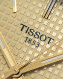 Buy Shop Tissot PRX Powermatic 80 Gold Dial Gold Steel Strap Watch for Men - T137.407.33.021.00 USA Online