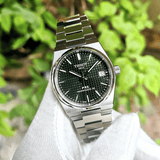 Tissot PRX Powermatic 80 Green Dial Silver Steel Strap Watch for Men - T137.207.11.091.00