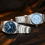 Buy Shop Tissot PRX Powermatic 80 Ice Blue Dial Silver Steel Strap Watch for Men - T137.207.11.351.00 USA Online
