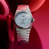 Buy Shop Tissot PRX Powermatic 80 Ice Blue Dial Silver Steel Strap Watch for Men - T137.207.11.351.00 USA Online