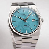 Buy Shop Tissot PRX Powermatic 80 Ice Blue Dial Silver Steel Strap Watch for Men - T137.207.11.351.00 USA Online