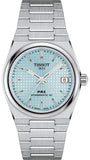 Buy Shop Tissot PRX Powermatic 80 Ice Blue Dial Silver Steel Strap Watch for Men - T137.207.11.351.00 USA Online