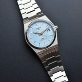 Buy Shop Tissot PRX Powermatic 80 Ice Blue Tiffany Dial Silver Steel Strap Watch for Men - T137.407.11.351.00 USA Online