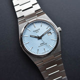 Buy Shop Tissot PRX Powermatic 80 Ice Blue Tiffany Dial Silver Steel Strap Watch for Men - T137.407.11.351.00 USA Online