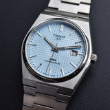 Buy Shop Tissot PRX Powermatic 80 Ice Blue Tiffany Dial Silver Steel Strap Watch for Men - T137.407.11.351.00 USA Online