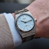 Buy Shop Tissot PRX Powermatic 80 Ice Blue Tiffany Dial Silver Steel Strap Watch for Men - T137.407.11.351.00 USA Online
