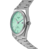Buy Shop Tissot PRX Powermatic 80 Light Green Dial Silver Steel Strap Watch for Men - T137.207.11.091.01 USA Online