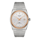 Buy Shop Tissot PRX Powermatic 80 Silver Dial Silver Steel Strap Watch For Men - T137.407.21.031.00 USA Online