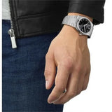 Buy Shop Tissot PRX Powermatic 80 Black Dial Silver Steel Strap Watch for Men - T137.407.11.051.00 USA Online