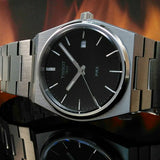Buy Shop Tissot PRX Quartz Black Dial Silver Steel Strap Watch For Men - T137.410.11.051.00 USA Online