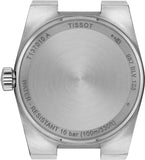 Buy Shop Tissot PRX Quartz Diamonds Black Dial Silver Steel Strap Watch for Women - T137.010.11.056.00 USA Online