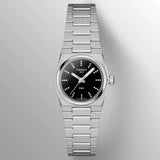 Buy Shop Tissot PRX Quartz Diamonds Black Dial Silver Steel Strap Watch for Women - T137.010.11.056.00 USA Online