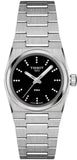 Buy Shop Tissot PRX Quartz Diamonds Black Dial Silver Steel Strap Watch for Women - T137.010.11.056.00 USA Online