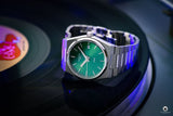 Buy Shop Tissot PRX Quartz Green Dial Steel Silver Steel Strap Watch for Men - T137.410.11.081.00 USA Online