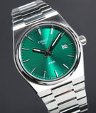 Buy Shop Tissot PRX Quartz Green Dial Steel Silver Steel Strap Watch for Men - T137.410.11.081.00 USA Online