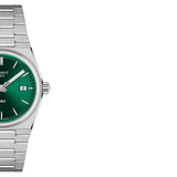 Buy Shop Tissot PRX Quartz Green Dial Steel Silver Steel Strap Watch for Men - T137.410.11.081.00 USA Online