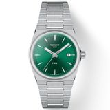 Buy Shop Tissot PRX Quartz Green Dial Steel Silver Steel Strap Watch for Men - T137.410.11.081.00 USA Online