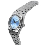 Buy Shop Tissot PRX Quartz Ice Blue Dial Silver Steel Strap Watch for Women - T137.010.11.351.00 USA Online