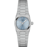 Buy Shop Tissot PRX Quartz Ice Blue Dial Silver Steel Strap Watch for Women - T137.010.11.351.00 USA Online