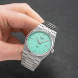 Buy Shop Tissot PRX Quartz Light Green Dial Silver Steel Strap Watch for Men - T137.410.11.091.01 USA Online