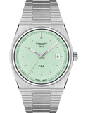 Buy Shop Tissot PRX Quartz Light Green Dial Silver Steel Strap Watch for Men - T137.410.11.091.01 USA Online