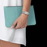 Buy Shop Tissot PRX Quartz Mother of Pearl Dial Silver Steel Strap Watch for Women - T137.010.11.111.00 USA Online