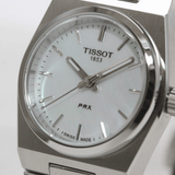 Buy Shop Tissot PRX Quartz Mother of Pearl Dial Silver Steel Strap Watch for Women - T137.010.11.111.00 USA Online