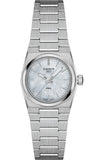 Buy Shop Tissot PRX Quartz Mother of Pearl Dial Silver Steel Strap Watch for Women - T137.010.11.111.00 USA Online