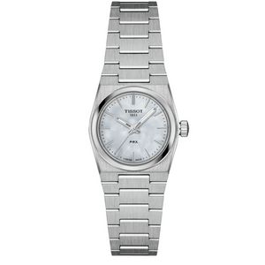 Buy Shop Tissot PRX Quartz Mother of Pearl Dial Silver Steel Strap Watch for Women - T137.010.11.111.00 USA Online