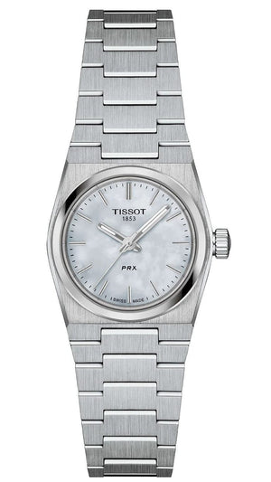 Buy Shop Tissot PRX Quartz Mother of Pearl Dial Silver Steel Strap Watch for Women - T137.010.11.111.00 USA Online
