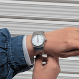 Buy Shop Tissot PRX Quartz Mother of Pearl Dial Silver Steel Strap Watch for Women- T137.210.11.111.00 USA Online