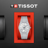 Buy Shop Tissot PRX Quartz Mother of Pearl Dial Silver Steel Strap Watch for Women- T137.210.11.111.00 USA Online