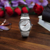 Buy Shop Tissot PRX Quartz Mother of Pearl Dial Silver Steel Strap Watch for Women- T137.210.11.111.00 USA Online