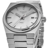 Buy Shop Tissot PRX Quartz Mother of Pearl Dial Silver Steel Strap Watch for Women- T137.210.11.111.00 USA Online